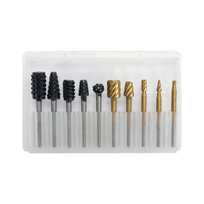 Set freze pt lemn/metal/plastic 10 piese Yato YT-61730 foto