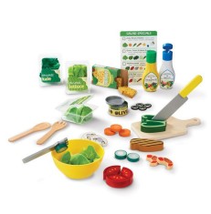 Set de joaca din lemn Salate delicioase Melissa and Doug foto