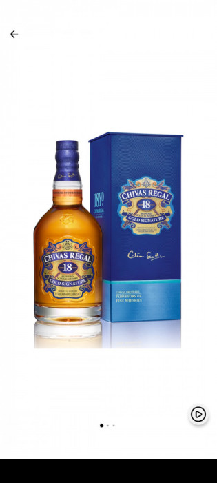 Whisky chivas 18 ani