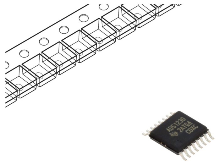 Convertor A/D 20bit 80sps TSSOP16