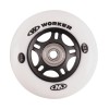 Roti WORKER 72 mm si rulmenti ABEC-7 Chrome - set 4 buc.,