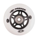 Cumpara ieftin Roti WORKER 72 mm si rulmenti ABEC-7 Chrome - set 4 buc.,