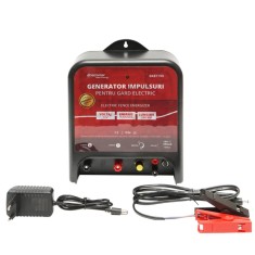 Aparat generator impulsuri DC 12/220V, 9 Joule, 160km pentru gard electric Breckner Germany foto