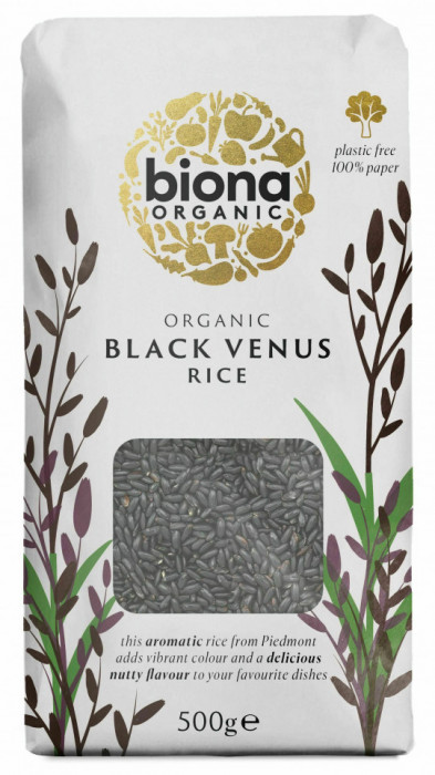 Orez negru Venus bio 500g Biona