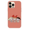 Husa compatibila cu Apple iPhone 11 model Powerpuff Girls sleepover, Silicon, TPU, Viceversa, Transparent, Carcasa