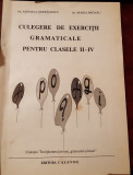 CULEGERE DE EXERCITII GRAMATICALE PENTRU CLASELE II-IV