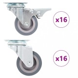 VidaXL Roți pivotante, 32 buc., 50 mm