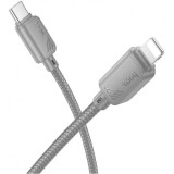 Cablu Date si Incarcare USB-C - Lightning HOCO X113, 27W, 1m, Gri