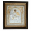 Icoana argint Sf.Dumitru rama 29x31