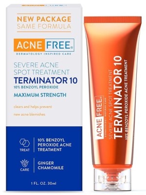 Peroxid de benzoil 10% crema 30ml Terminator 10 - provenienta USA foto