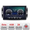 Navigatie CHRYSLER Jeep Manual C-202 Android Octa Core Ecran 2K QLED GPS 4G 4+32GB 360 KIT-202+EDT-E410-2K CarStore Technology