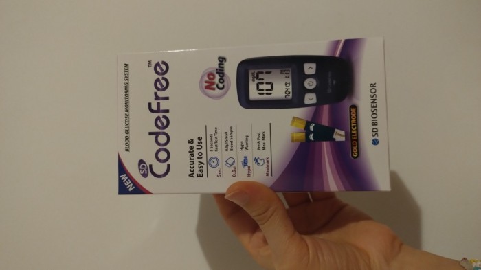 Glucometru Code Free Nou!