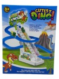 Tobogan Dinozauri pe Rampa - Joc Interactiv cu Lumini si Muzica