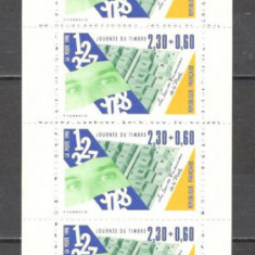 Franta.1990 Ziua marcii postale carnet XF.567