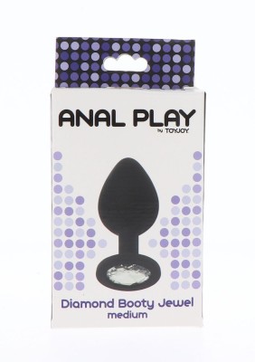 Dop anal mediu Diamond Booty Jewel Medium foto