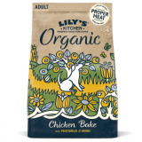 Hrana uscata pentru caini Lily s Kitchen Organic, Chicken Vegetable Bake, Lily&#039;s Kitchen