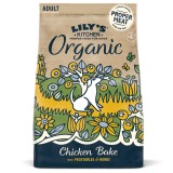Hrana uscata pentru caini Lily s Kitchen Organic, Chicken Vegetable Bake, Lily&#039;s Kitchen
