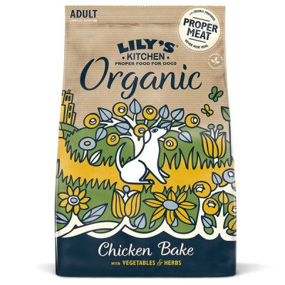 Hrana uscata pentru caini Lily s Kitchen Organic, Chicken Vegetable Bake foto