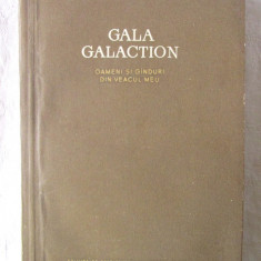 "OAMENI SI GINDURI [GANDURI] DIN VEACUL MEU", Gala Galaction, 1955