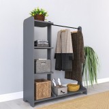 Cumpara ieftin Mobilier hol Renesmee, Pako World, Antracit, 106x45x128 cm