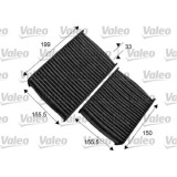 Filtru aer habitaclu Citroen C3 / C3 Origin III, C3 II, C3 III, DS3; DS DS 3; Peugeot 2008 I, 207, 207 Cc, 207 Sw, 208 I Motor 1.0, lungime 158 mm,