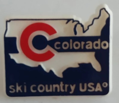 Insigna - Colorado - Ski country USA foto