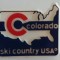 Insigna - Colorado - Ski country USA