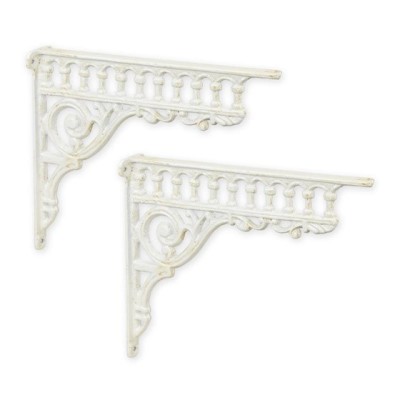 Set doua console din fonta antik white TX-94 foto