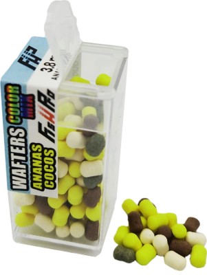 Wafters Fish Pro Color Mix, Ananas Cocos, 3.8x5mm, 200buc foto