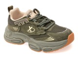 Cumpara ieftin Pantofi sport GRYXX verzi, 9786, din material textil si piele naturala