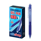 Pix cu cerneala termosensibila, 0.7 mm, grip cauciucat cu striatii, albastru, Offishop