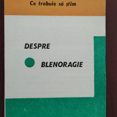 Ce trebuie să știm despre blenoragie - pliant Centrul dermato-venerologic