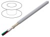 Cablu EcoCable Mini 4x24AWG MPPE Gri &Icirc;nchis 30,5m