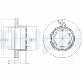 DELPHI BG9015 Disc frana