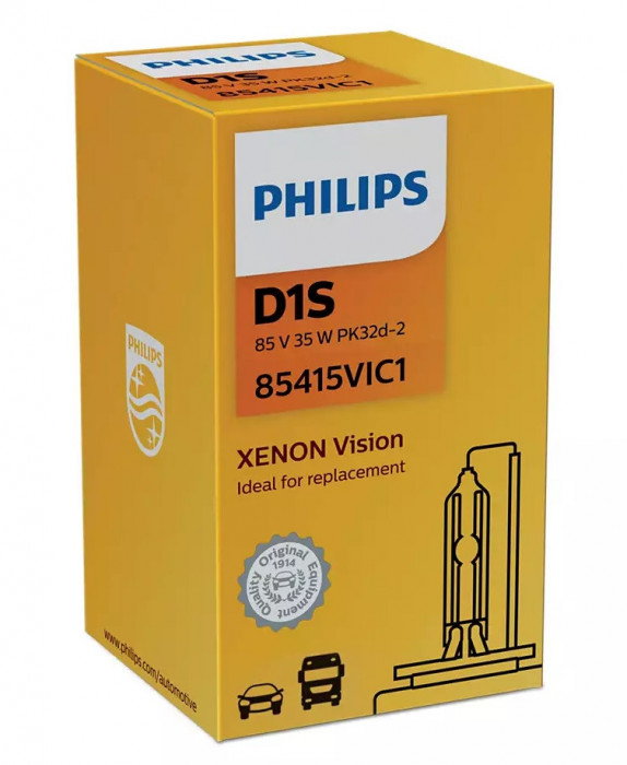 Bec Philips Xenon D1S Vision 35W 85V 85415VIC1