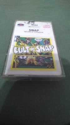 CASETA AUDIO SNAP-WOLD POWER ORIGINALA RARA!!! foto