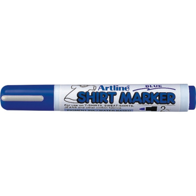 T-shirt Marker Artline, Corp Plastic, Varf Rotund 2.0mm - Albastru foto