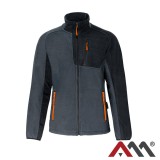 Cumpara ieftin Bluza din fleece polar Asymetric Grey