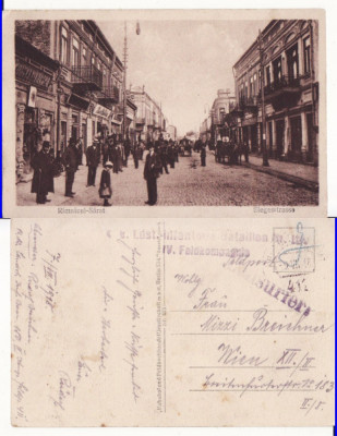 Ramnicu Sarat - cenzura militara, razboi, WK1, WWI foto