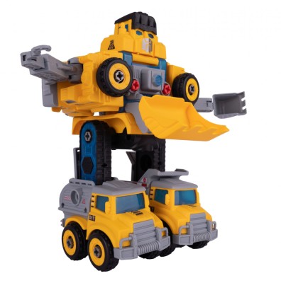 Set de constructii robot 5 in 1, MalPlay 110182 foto
