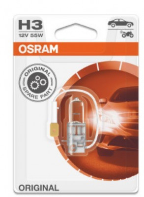 BEC 12V H3 55 W ORIGINAL BLISTER 1 BUC OSRAM foto