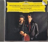 Shostakovich &ndash; Mischa Maisky &middot; London Symphony Orchestra &middot; Michael Tilson Thomas &lrm;&ndash; Cello Concertos Nos. 1 &amp; 2 NM/NM cd muzica Deutsche, Germania 1995