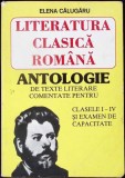 LITERATURA CLASICA ROMANA, ANTOLOGIE DE TEXTE LITERARE COMENTATE PENTRU CLASELE I-IV-ELENA CALUGARU-338765