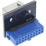 Adaptor pin header USB 3.1 la USB type C Key A, InLine IL33446E