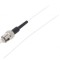 Cablul Fibra Optica ST/UPC 3m Alb LSZH