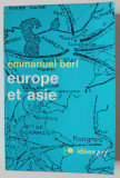 EUROPE ET ASIE par EMMANUEL BERL , 1969