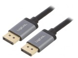 Cablu DisplayPort 1.2 3m Negru Aluminiu
