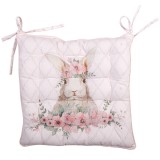 Cumpara ieftin Set 6 perne scaune bumbac Iepuras 40x40x4 cm