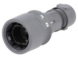 Conector circular tată 2 pini 16A 277V BULGIN fără contacte