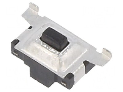 Micro&amp;icirc;ntrerupător TACT SPST-NO 0.05A/12VDC SMD Poz. 2 foto